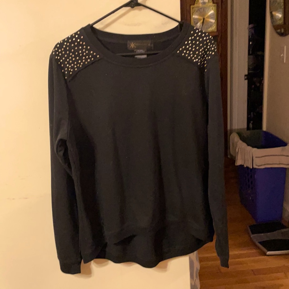 Kardashian Black pullover sweatshirt